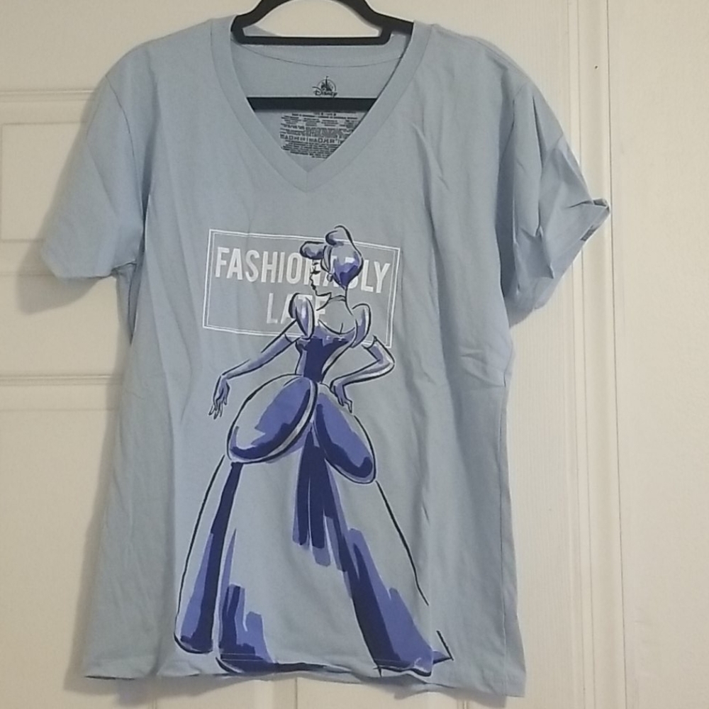 Cinderella Ladies V-neck Tshirt